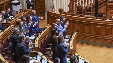 PSD contou com o apoio do Chega nestas matérias.