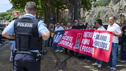Manifestações contra o pacote laboral já começaram ontem.&nbsp;