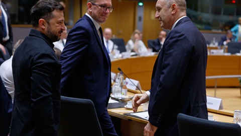 Líderes europeus estiveram reunidos em Bruxelas.&nbsp;