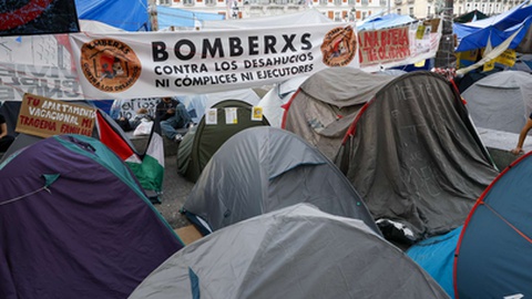 Caso de Maricarmen Abascal originou uma onda de protestos com foco nos problemas da habitação.&nbsp;