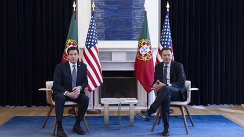 O secretário de Estado dos EUA, Marco Rubio, visitou a semana passada Portugal, encontrando-se com o primeiro-ministro Luís Montenegro.&nbsp; &nbsp;Foto&nbsp;JOSÉ SENA GOULÃO/Lusa/EPA