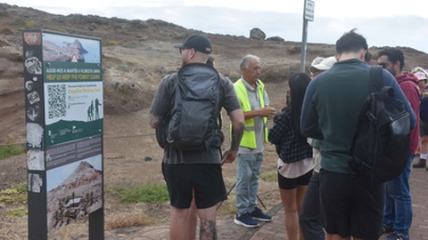 O trilho da Ponta de São Lourenço foi um dos primeiros a ser taxado com a nova 'tarifa de resíduos' para não residentes.&nbsp;