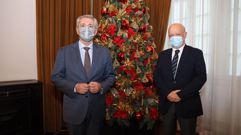 Audiência com o director da cadeia, Fernando Santos.&nbsp; FOTO ALRAM