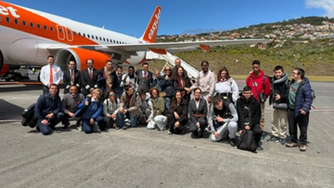 A viagem decorreu entre 15 e 18 de Abril.&nbsp;