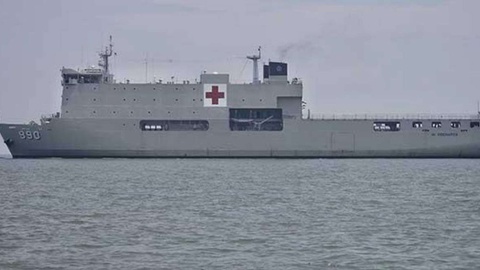 A Indonésia vai enviar um navio-hospital para o Mediterrâneo.&nbsp; &nbsp;Foto DR
