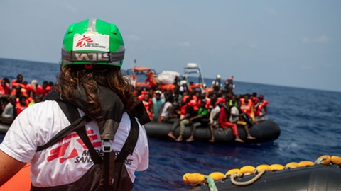 Fotos DR/Twitter/Médicos Sem Fronteiras