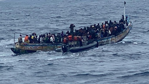 Fotos DR/Marinha Nacional do Senegal/X