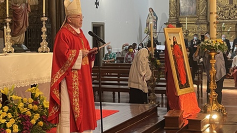 D. Nuno Brás  presidiu a Missa Solene do Voto a São Tiago Menor