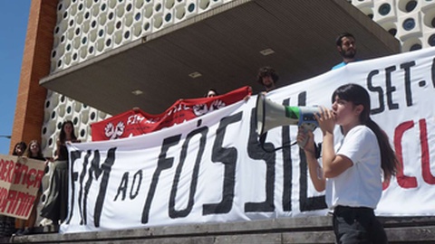 Foto DR/Greve Climática Estudantil/XTwitter