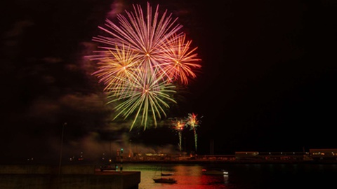 O fogo-de-artifício da empresa Nanchang Fireworks Industries Co., Ltd  conquistou o júri.