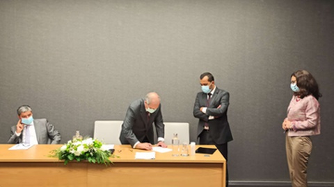 Posse, a 2 de Setembro de 2020, no Conselho Superior de Magistratura.