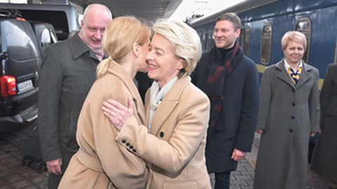 Foto DR/Twitter/Ursula von der Leyen