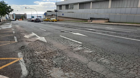 A Avenida Luís de Camões é uma das estradas apontadas.&nbsp; &nbsp;Foto DR