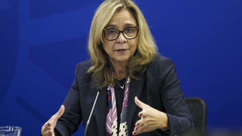 A ministra da Saúde, Ana Paula Martins