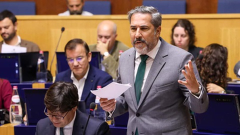 O presidente e líder da bancada parlamentar do Chega na Madeira, Miguel Castro