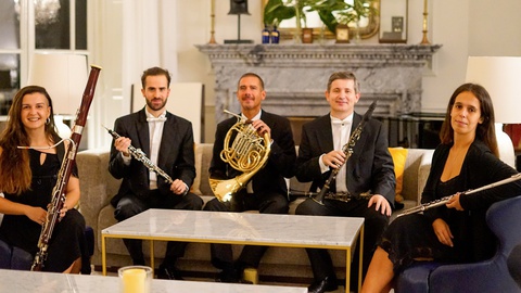 Quinteto de Sopros Solistas da OCM no 10 de Novembro, pelas 21 horas, no Átrio do Teatro Municipal Baltazar Dias