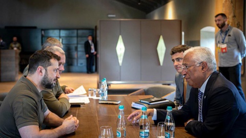 António Costa encontrou-se com Zelensky a 1 de Junho último