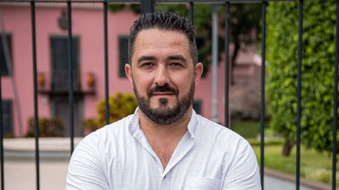 Cndidato do Chega à Câmara Municipal da Ribeira Brava, Roberto Gonçalves.