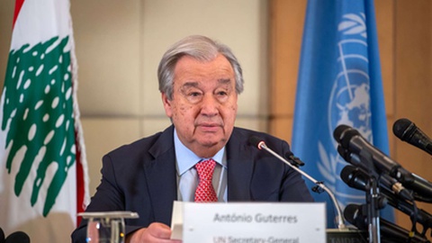 Foto DR/XTwitter/António Guterres
