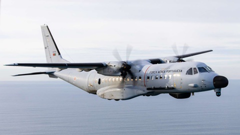 O C 295 foi para manutenção.&nbsp; Foto DR/Força Aérea Portuguesa