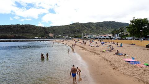 A praia de Machico é uma das mais procuradas na Região Foto ASPRESS