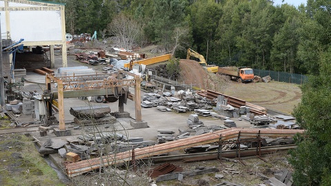 PTP recorda que o Parque Empresarial tem espaço para este tipo de actividades, onde há pouco tempo foi descoberta uma descarga de amianto enterrada.&nbsp; &nbsp;Foto Helder Santos/Aspress