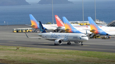 O movimento de aeronaves cresceu acima do movimento de passageiros.&nbsp; &nbsp;Foto Arquivo/Aspress