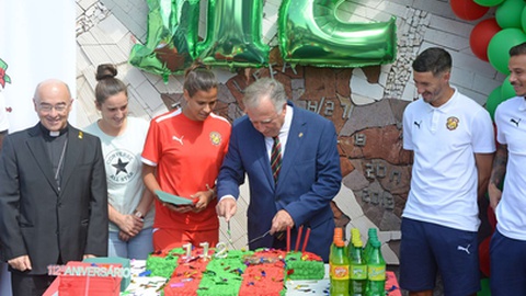 Festa verde-rubra no ano passado