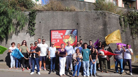 Catarina Martins esteve na semana passada na Madeira, onde participou nas acções de campanha do Bloco para as Eleições Regionais.&nbsp;