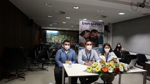 A Comissão Organizadora do evento, coordenada por Emanuel Abreu.