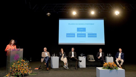 O painel sobre Responsabilidade Social, aqui com Fabíolo Pereira a intervir.