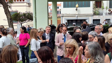 Miguel Albuquerque marcou presença, no final da manhã desta quarta-feira, na cerimónia que assinalou o Dia da Segurança Social, na Madeira.&nbsp;