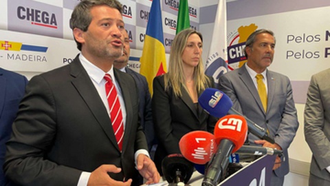 André Ventura confirmou formalização de queixa na sua deslocação à Madeira.