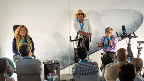 Natércia Xavier, Cláudia Faria e Graça Alves.&nbsp; Foto Miguel Espada/Aspress