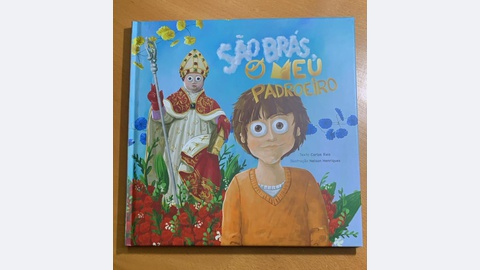 Capa do livro infantil 'São Brás, o meu padroeiro'