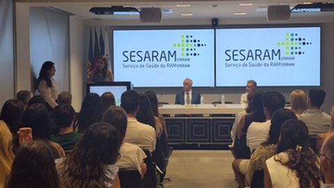 Micaela Freitas pariticipou esta manhã na recepção a 80 novos enfermeiros contratados pelo SESARAM.&nbsp;