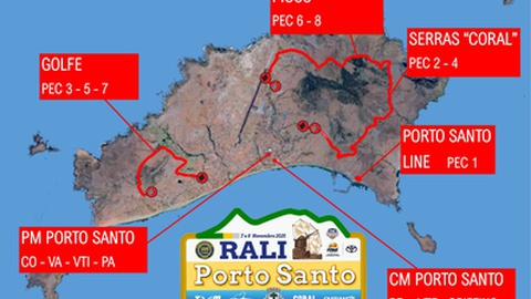 O Rali Porto Santo vai para a estrada esta sexta-feira.&nbsp;
