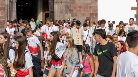 Missa do acolhimento dos jovens peregrinos na Sé do Funchal