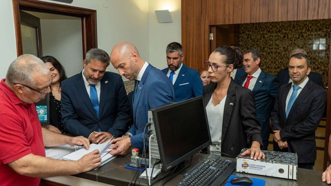 Tribunal Constitucional vai decidir hoje se a candidatura do Chega deve ser admitida às eleições. FOTO MIGUEL ESPADA/ASPRESS