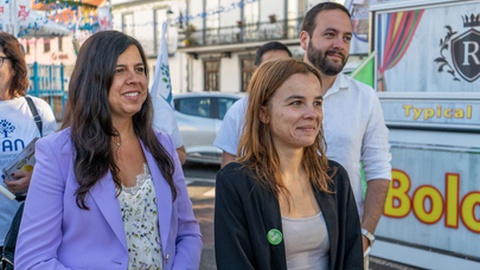 Inês Sousa Real esteve na Madeira a apoiar Márcia Freitas no decorrer da campanha para as Eleições Regionais do passado domingo.&nbsp;