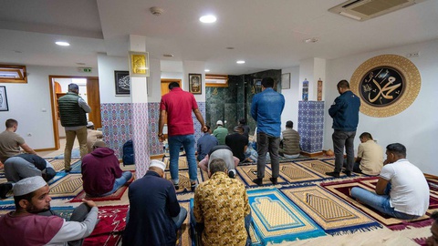 Fotografia captada na Mesquita de Santo Amaro, no Funchal.