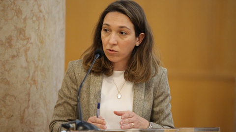 Marta Freitas, deputada madeirense do Partido Socialista na Assembleia da República. Foto DR