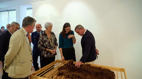 Cerimónia de entrega dos prémios da Associação Portuguesa de Museologia, realizou-se hoje