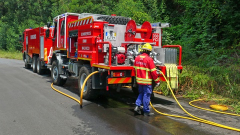 Suspeita de fogo posto em incêndio no Porto Moniz —