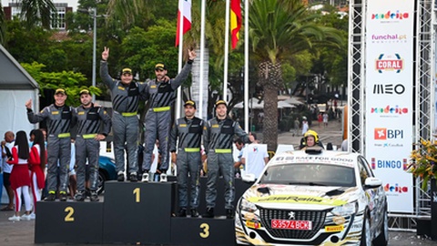 Foto DR/PEUGEOT RALLY CUP PORTUGAL