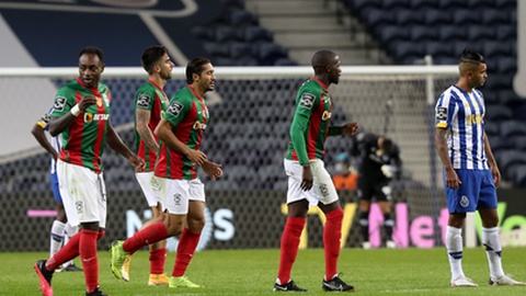 No jogo da primeira volta, no Dragão, o Marítimo venceu por 2-3.