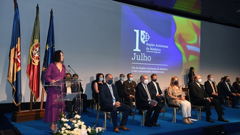 Cerimónia de entrega das insígnias de 2021.