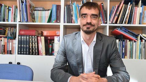 Tiago Camacho candidato do Livre, pelo círculo da Madeira, nas últimas eleições legislativas.