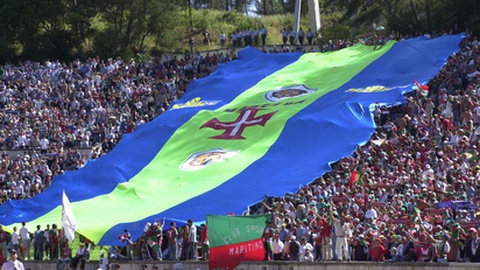 O Marítimo já teve duas finais da Taça de Portugal no Estádio do Jamor, que mobilizaram milhares de madeirenses.&nbsp; &nbsp;Foto Arquivo