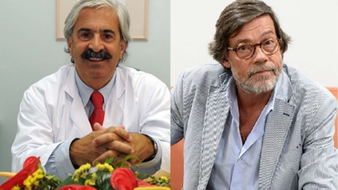 Manuel Figueiroa à esquerda e Manuel França Gomes à direita